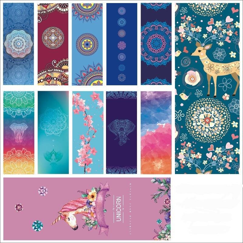 Yoga-Matte aus Naturkautschuk 183x68 cm – Bild 4 | LuxeStyle