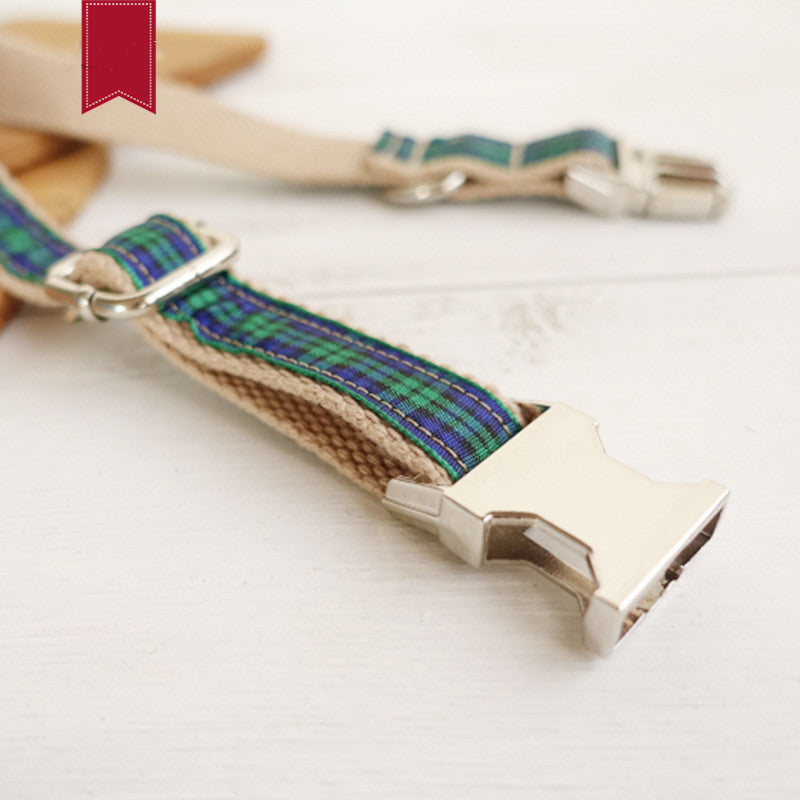 Halsband Metall Plaid – Bild 3 | LuxeStyle