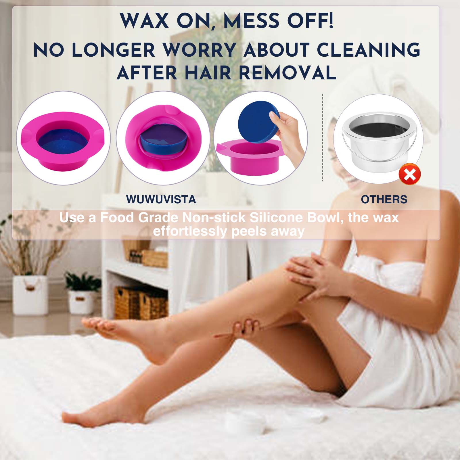 WUWUVISTA Waxing Kit 23-teilig