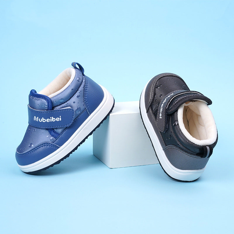Warme Kinder-Winterschuhe mit Klettverschluss – Bild 2 | LuxeStyle