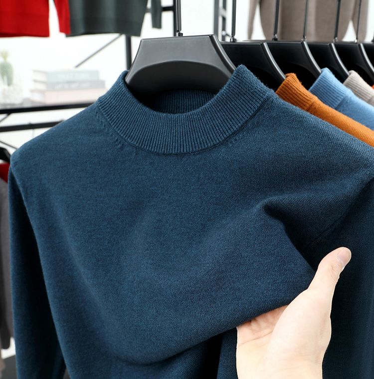 Herren-Halb-Hals-Pullover