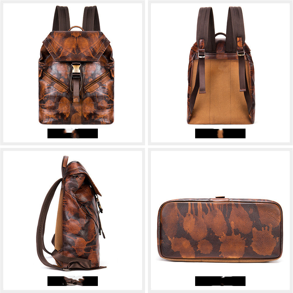Reise-Rucksack aus Rindsleder – Bild 3 | LuxeStyle