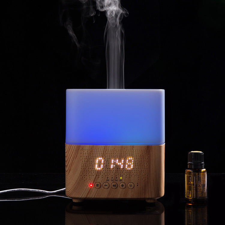 Aroma Diffuser mit Bluetooth-Lautsprecher & Uhr – Bild 4 | LuxeStyle