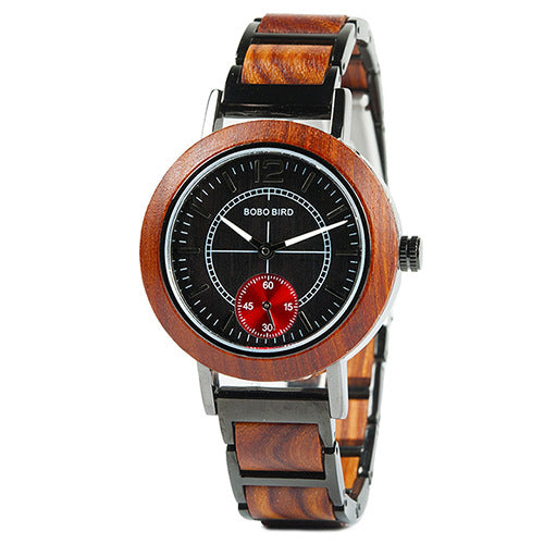 Holz-Uhr Männer R12/R13 43,7 mm – Bild 6 | LuxeStyle