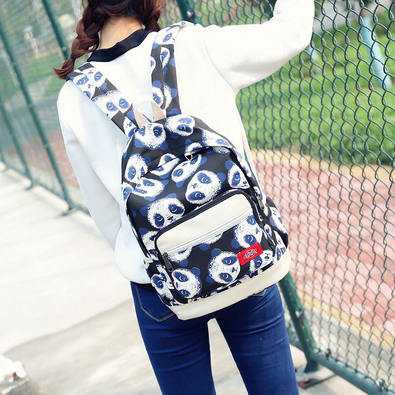Dreiteiliges Panda-Rucksack-Set – Bild 4 | LuxeStyle