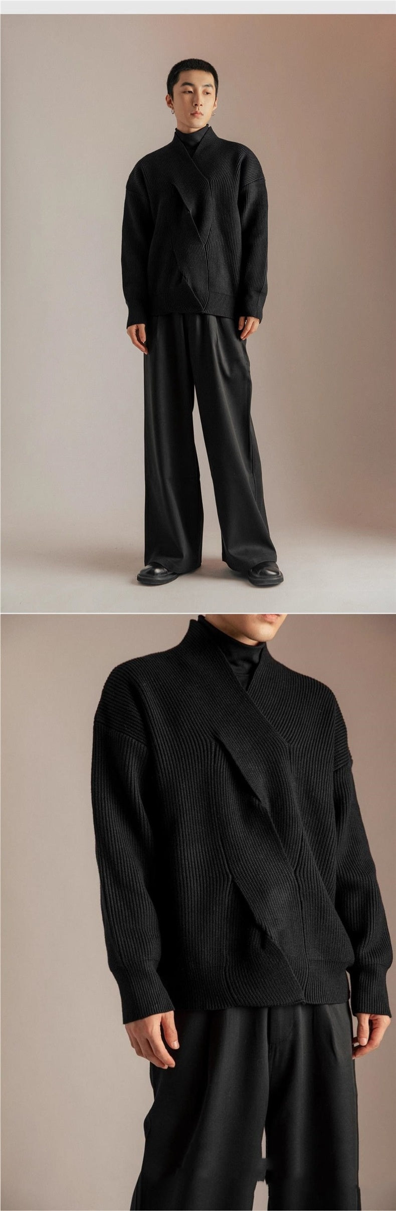 V-Ausschnitt Pullover