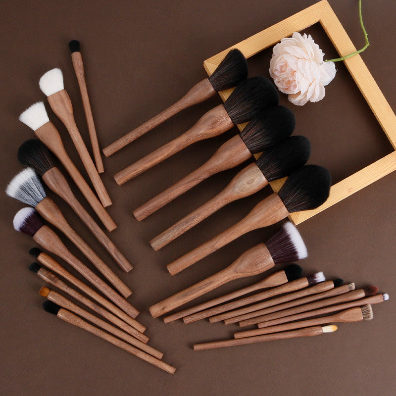 Vintage Soft Black Walnut Pinselset (24 Stk.)