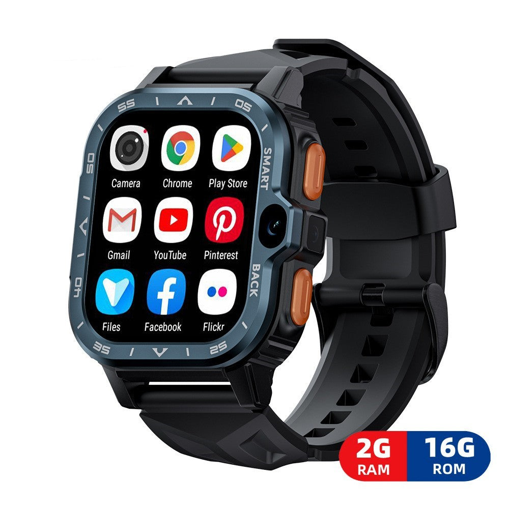 Smartwatch mit 2‑Zoll‑Display und Silikonarmband | LuxeStyle