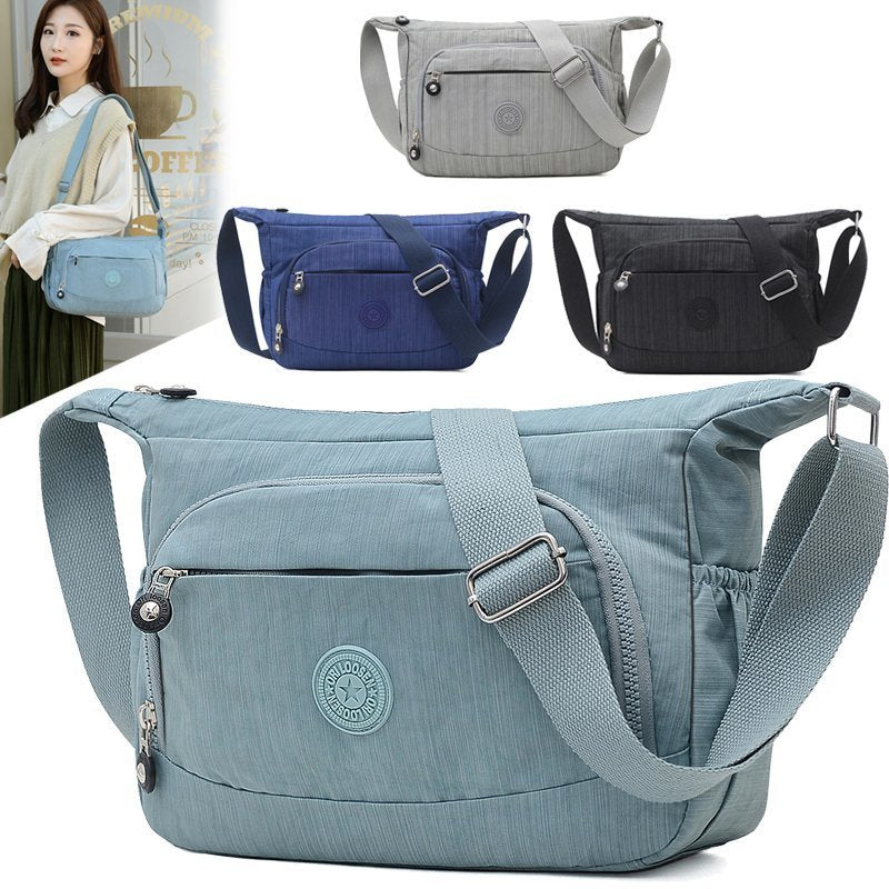 Nylon Schultertasche für Damen | LuxeStyle