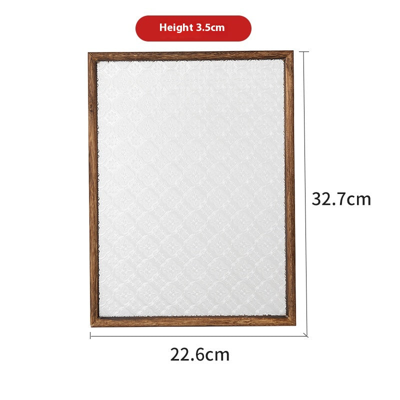 Retro Begonien-Tablett aus Holz und Glas – Bild 14 | LuxeStyle