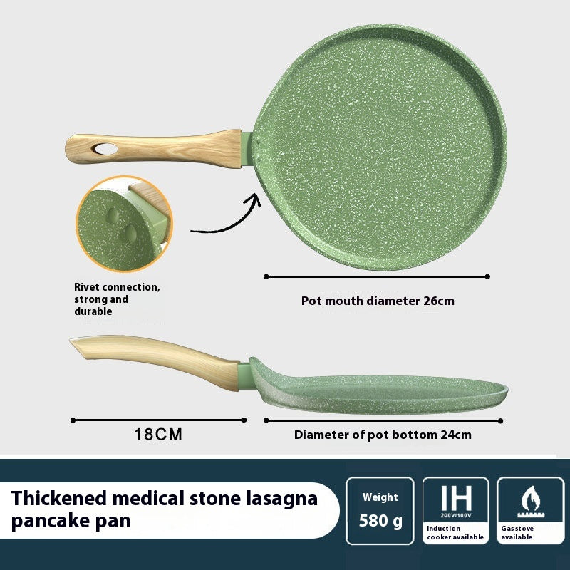 Antihaft-Pfanne 24,5 cm Avocado Grün – Bild 7 | LuxeStyle