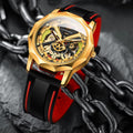 Casual Hohlkreuz-Wasserdichte Manuelle Mechanische Uhr