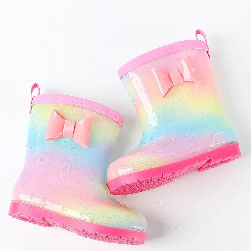 Gefütterte PVC-Regenstiefel für Kinder