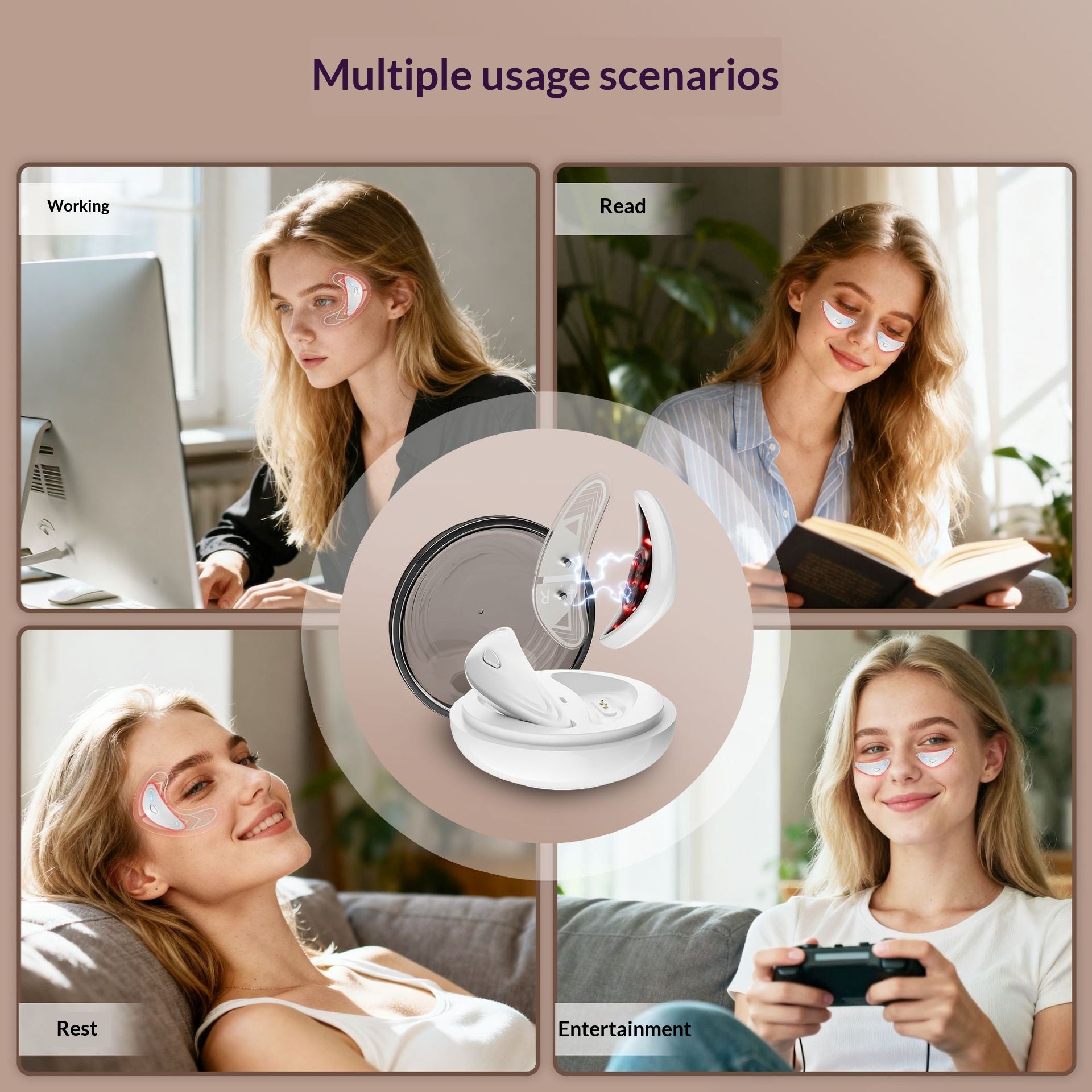 Auge-Massager