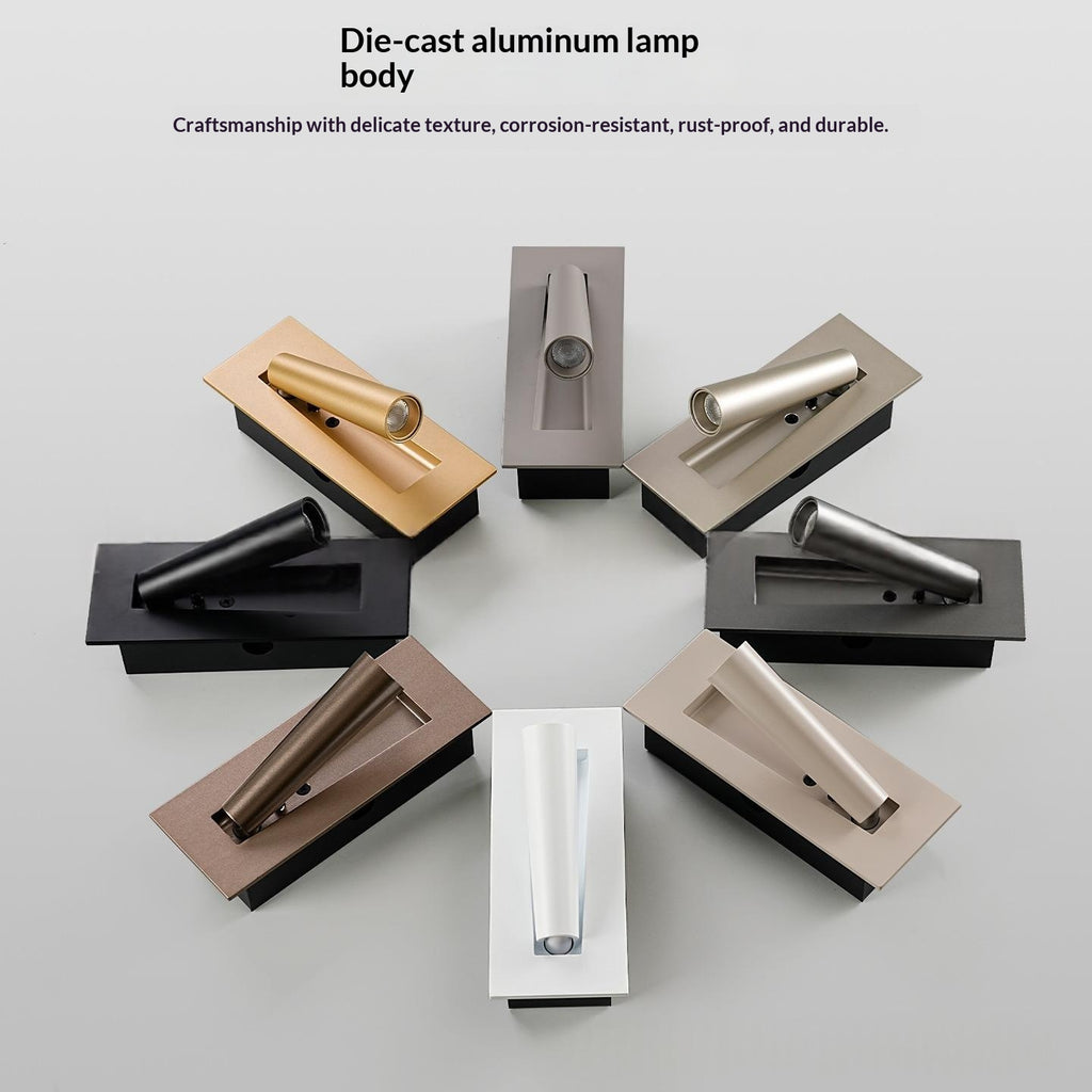 Moderne LED-Wandleuchte, eingelassen – Bild 5 | LuxeStyle