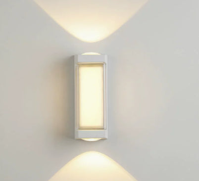 Doppelseiten-Wandlampe für Garten & Terrasse – Bild 5 | LuxeStyle