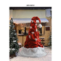 Weihnachtsdeko-Figur aus weichem Stoff, rote Zipfelmütze – Bild 2 | LuxeStyle