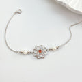 Ruyi-Blumenarmband für Damen aus 925er Silber | LuxeStyle