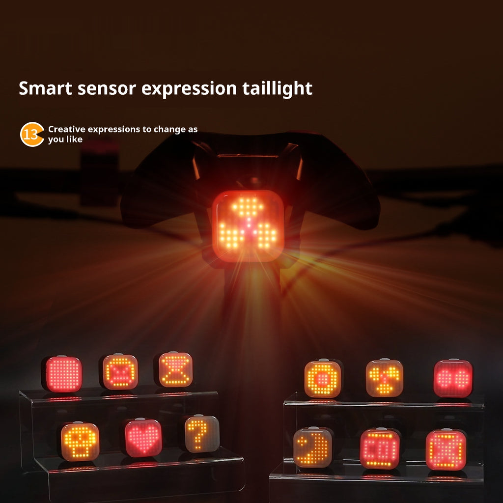 MEROCA Intelligentes Velo-Rücklicht mit Brems-Sensor