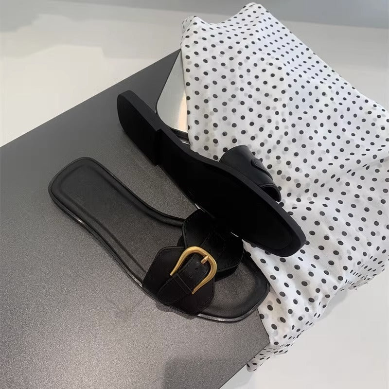 Französische Retro-Schnallen-Sandalen – Bild 17 | LuxeStyle