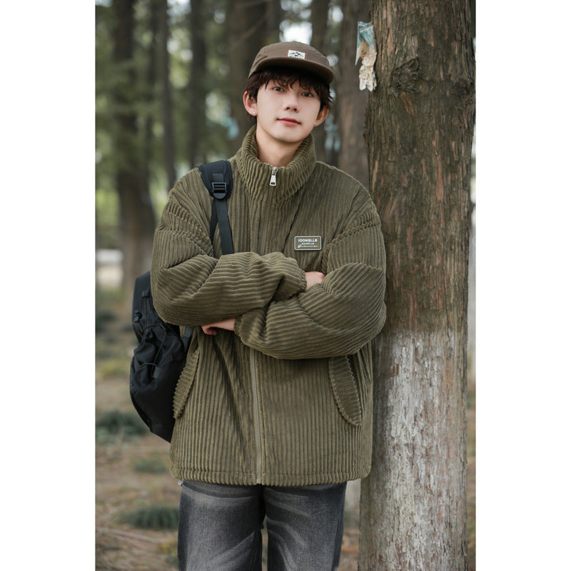 Winter Corduroy Cotton Coat