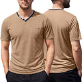 Herren T-Shirt mit V-Ausschnitt Kurzarm