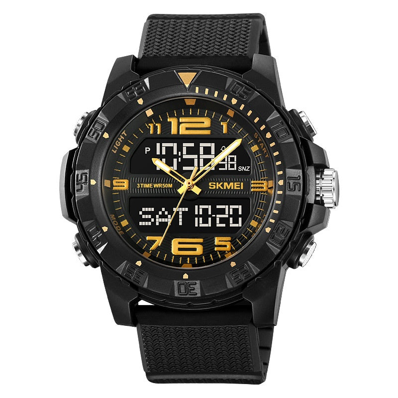Multifunktionale Sportuhr mit Dual-Display – Ansicht 3