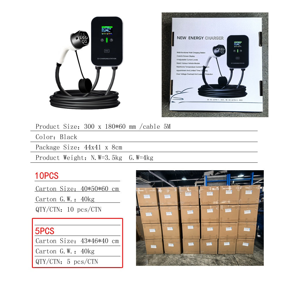 7KW AC Ladestation für E-Fahrzeuge (GBT)