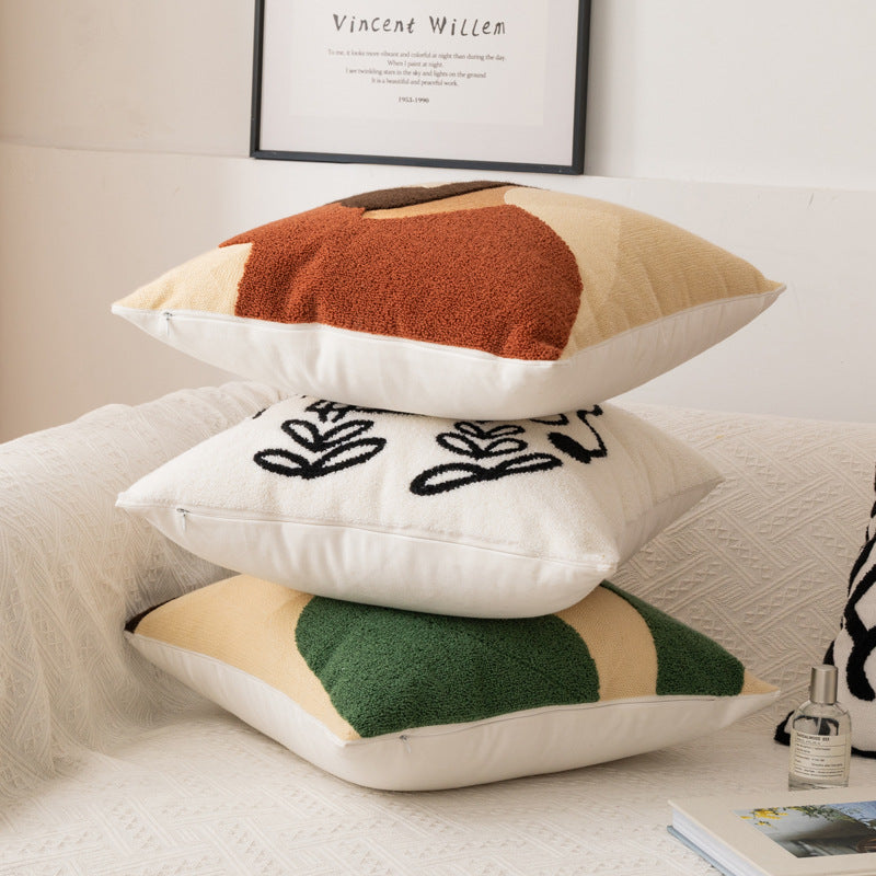Abstrakter Baumwoll-Kissenbezug fürs Sofa