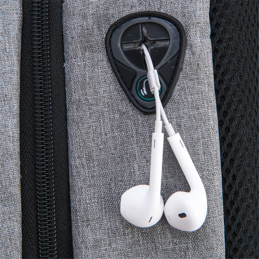 USB-Lade-Rucksack Anti-Diebstahl für Männer – Bild 11 | LuxeStyle