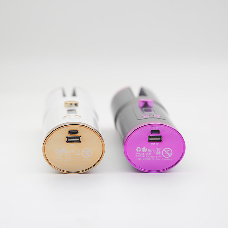 Kabelloser Automatischer Lockenstab mit USB-Ladefunktion – Bild 6 | LuxeStyle