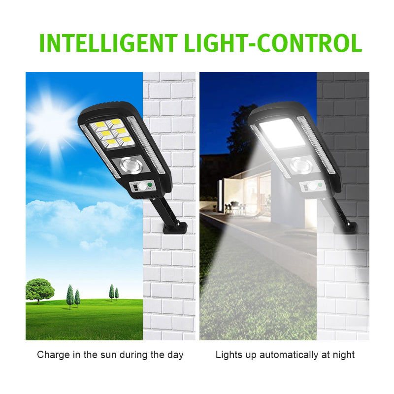 Solar-Strassenleuchte mit Farbwarnlicht – Bild 5 | LuxeStyle