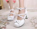 Lolita High Heels mit Strass-Schleife für Kinder – Bild 15 | LuxeStyle