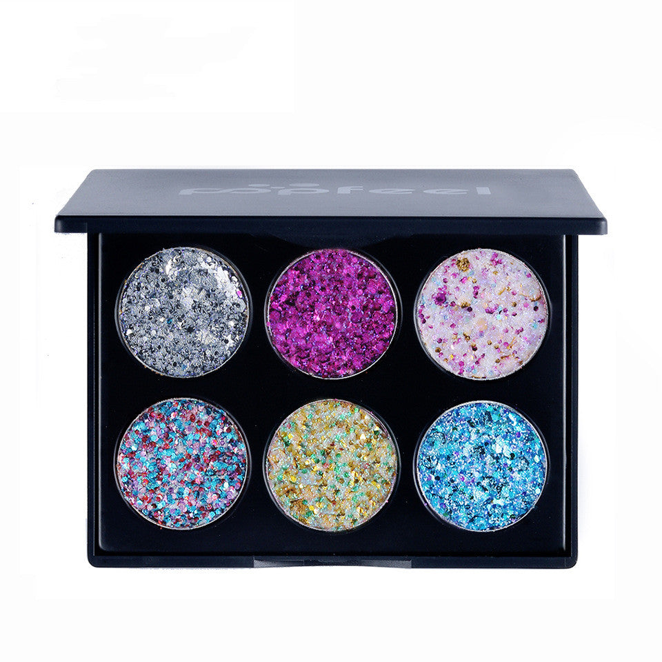 POPFEEL 6-Farben-Glitzer-Lidschatten – Bild 3 | LuxeStyle