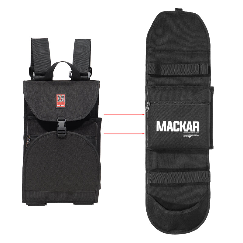 Skateboard-Rucksack mit Doppelträger – Bild 4 | LuxeStyle