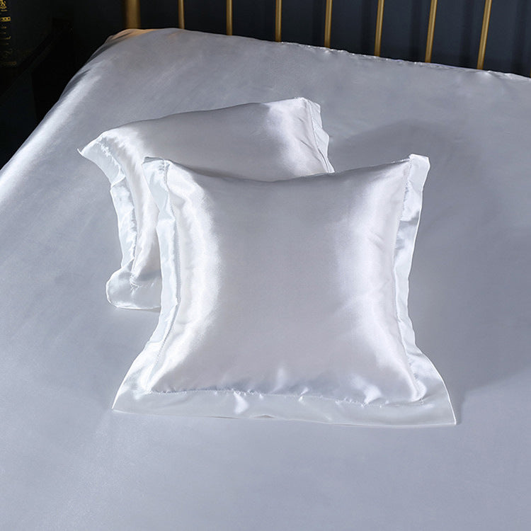Quadratischer Kissenbezug aus Eisseide & echter Seide – Bild 12 | LuxeStyle