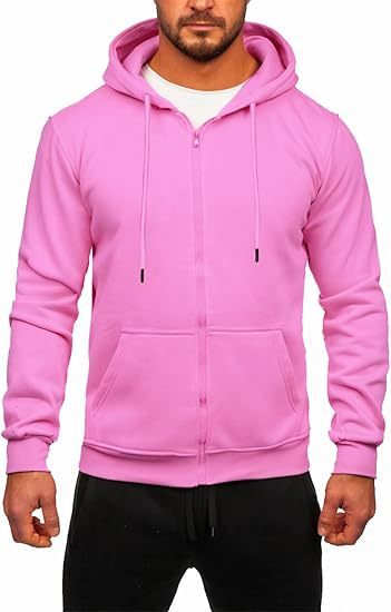 Herren Kapuzenpullover mit Reissverschluss