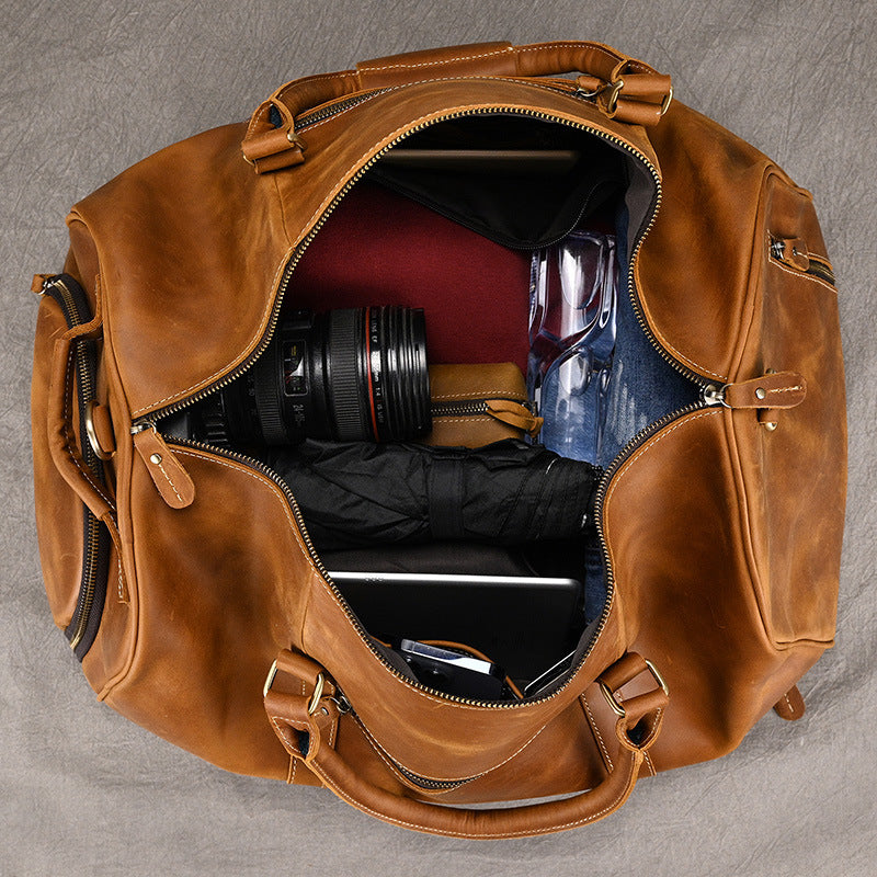 Reisetasche aus Rindsleder für Herren