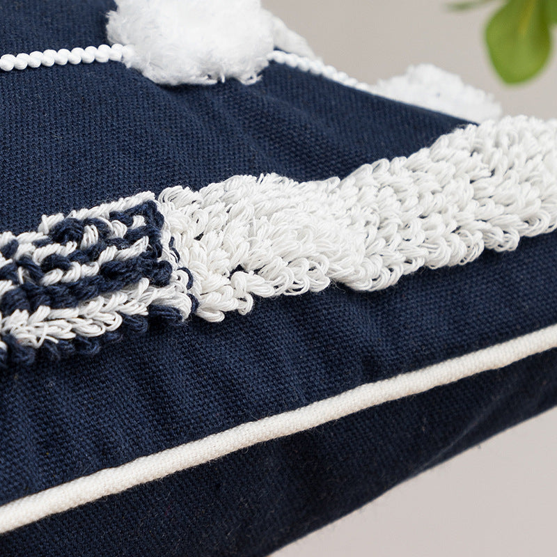 Boho Kissenhülle mit geometrischem Muster – Bild 11 | LuxeStyle