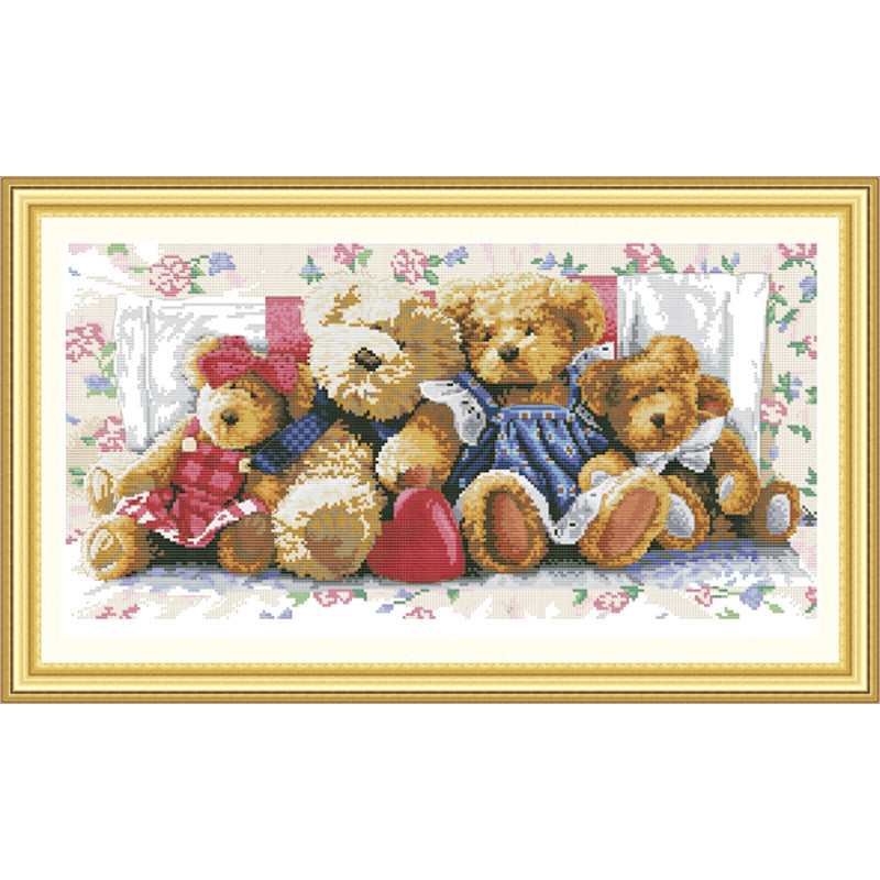 Bären Kreuzstich-Set – Bild 1 | LuxeStyle