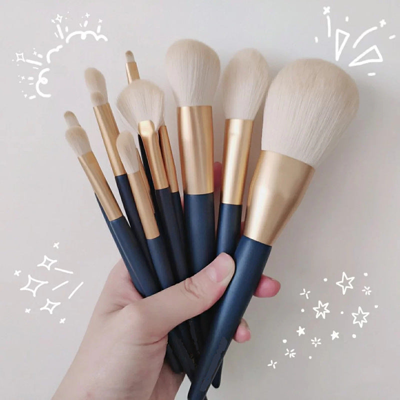 12-teiliges Make-up Pinselset mit weichen Haaren – Bild 5 | LuxeStyle