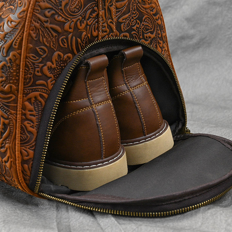 Vintage Crazy Horse Leder Handtasche – Bild 9 | LuxeStyle