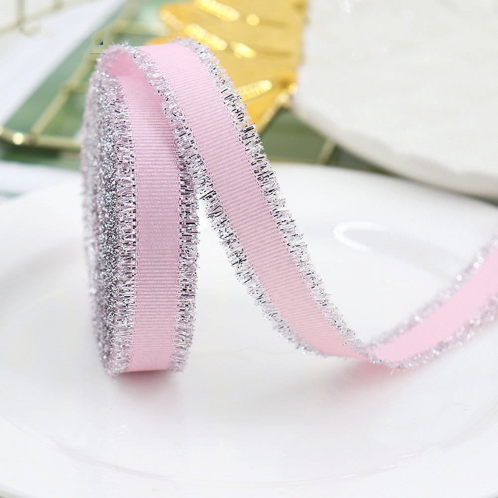 Dekoratives Gold‑Silber‑Ribbon mit Schleife – Bild 9 | LuxeStyle
