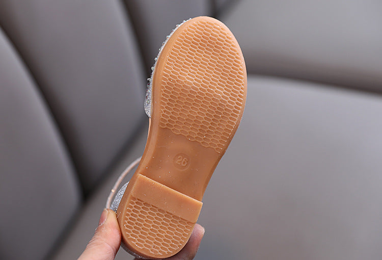 Kinder Lederschuhe mit Perlen und Strass – Bild 11 | LuxeStyle
