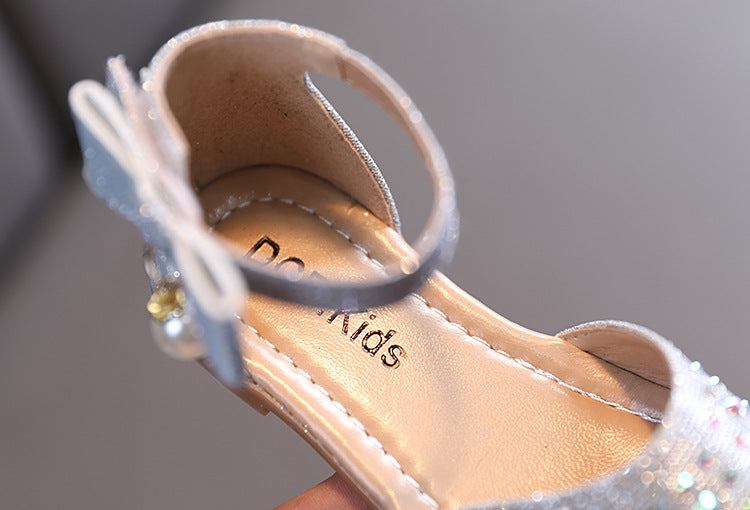 Kinder Lederschuhe mit Perlen und Strass – Bild 13 | LuxeStyle