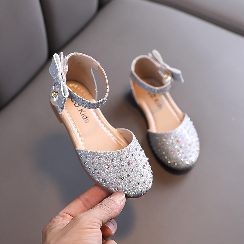 Kinder Lederschuhe mit Perlen und Strass – Bild 15 | LuxeStyle
