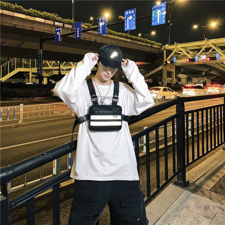 Multifunktionales Hip-Hop Brust- und Schulterbag | LuxeStyle