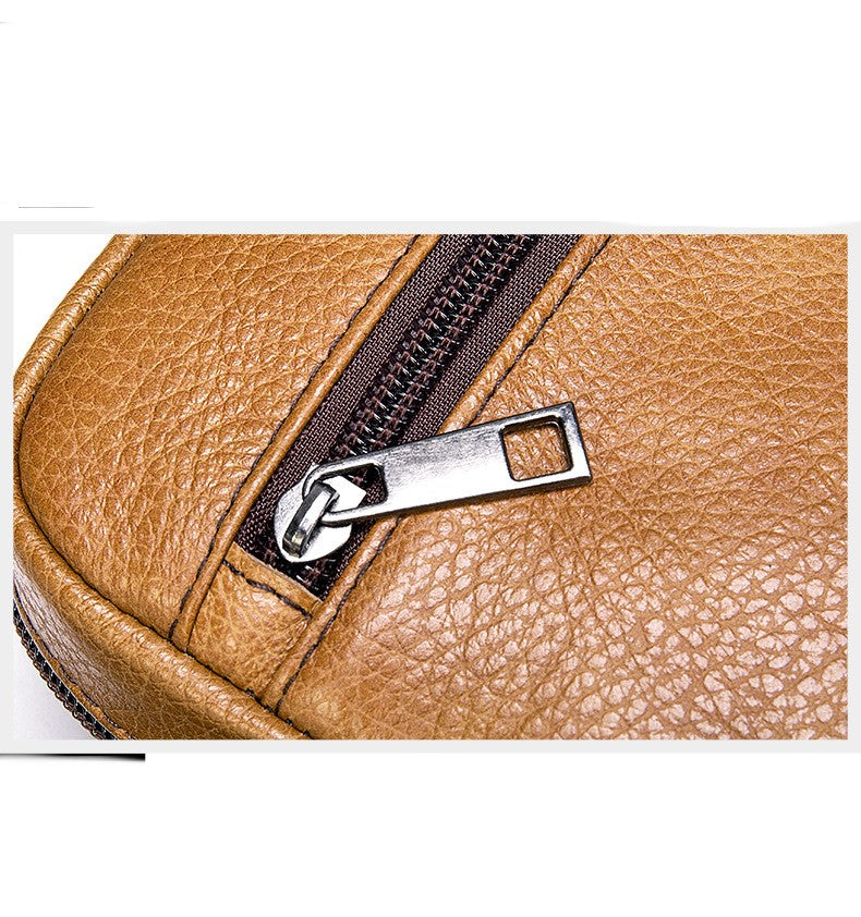 Business Herren Leder Schultertasche – Bild 10 | LuxeStyle