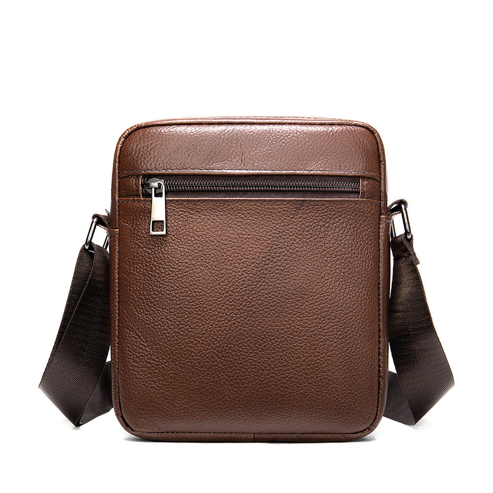 Business Herren Leder Schultertasche – Bild 7 | LuxeStyle