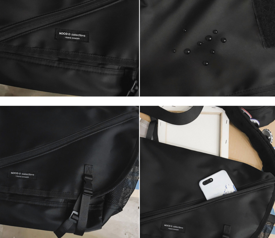 Schulter-Messenger Bag Harajuku – Bild 6 | LuxeStyle